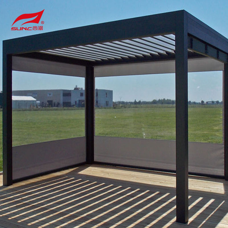 Motorized Louver Aluminium Pergola
