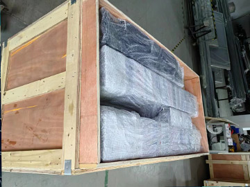 Small sample of pergola from Chilean customers have been shipped.