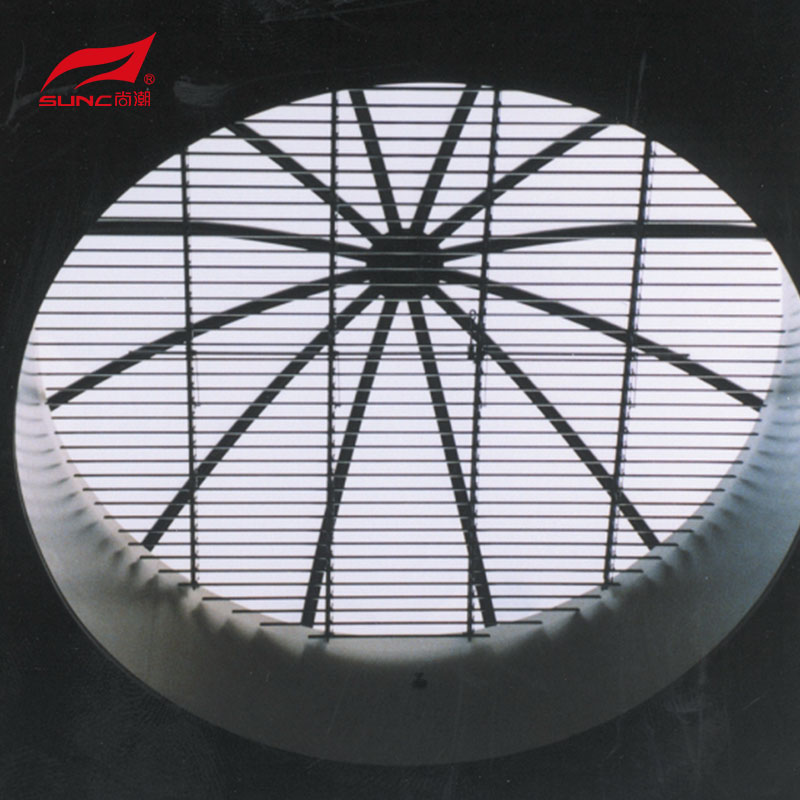 SUNC Electric Flat Louver Frame Shutter Louver F150