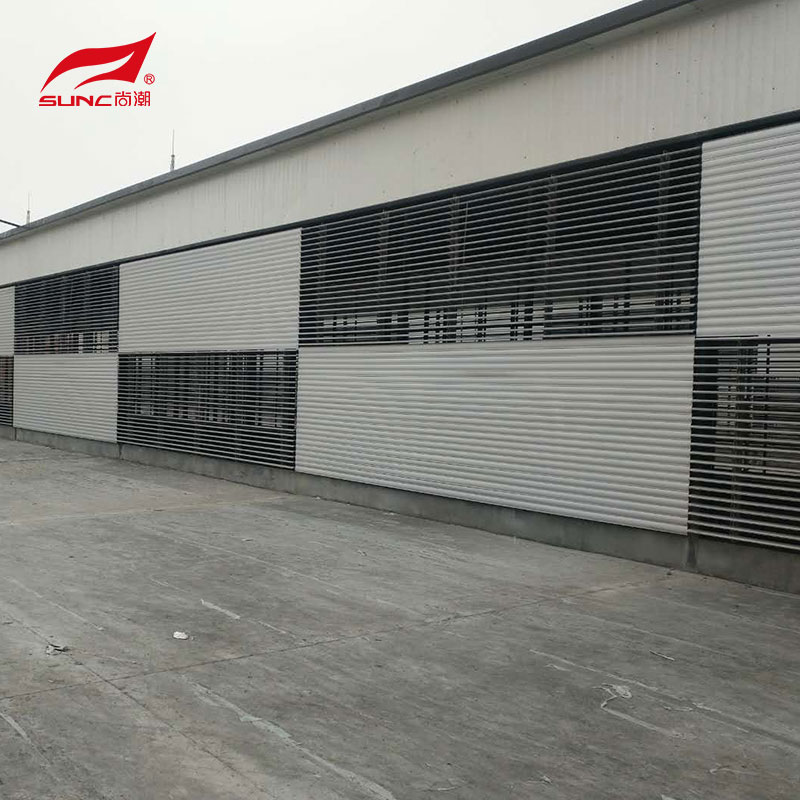 Aluminum Alloy 88e European Blinds Outdoor Louver