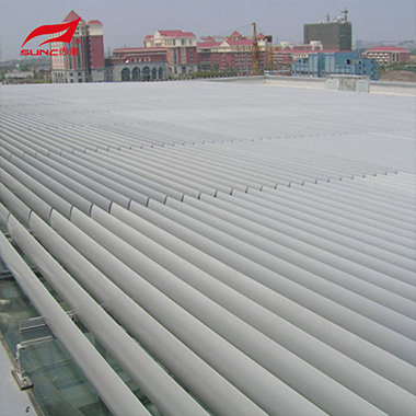 SUNC Electric Flat Louver Frame Shutter Louver F150