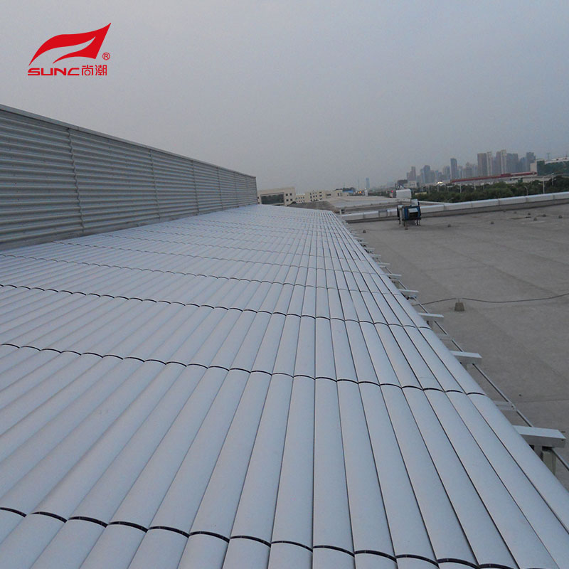 SUNC Electric Flat Louver Frame Shutter Louver F150