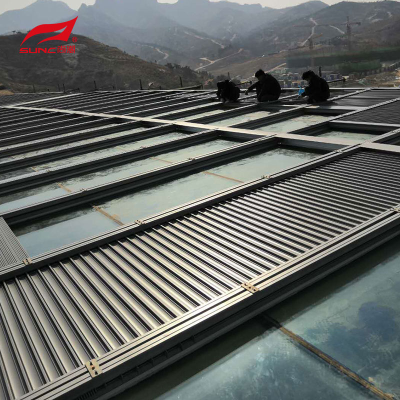 SUNC KS90 Aluminium Shutter for Residential Buildings, Including Offices, Hotels, Restaurants, and Homes